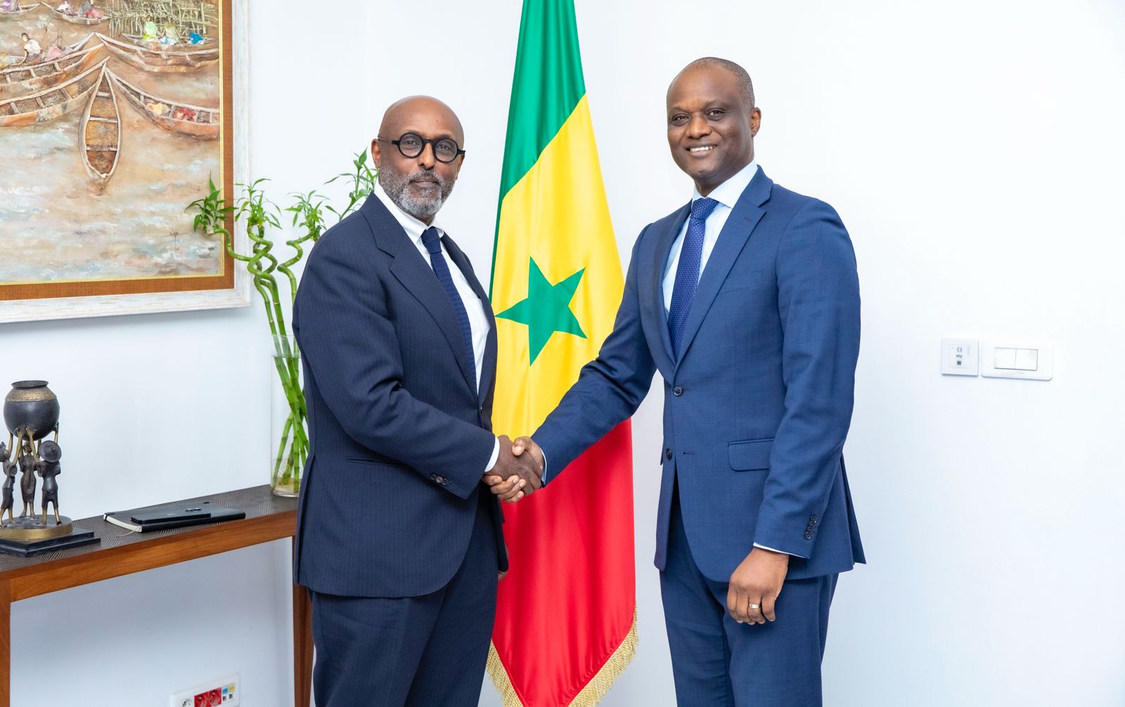 Rencontre entre le Ministre Abdourahmane Sarr et le Directeur du Département Afrique du FMI