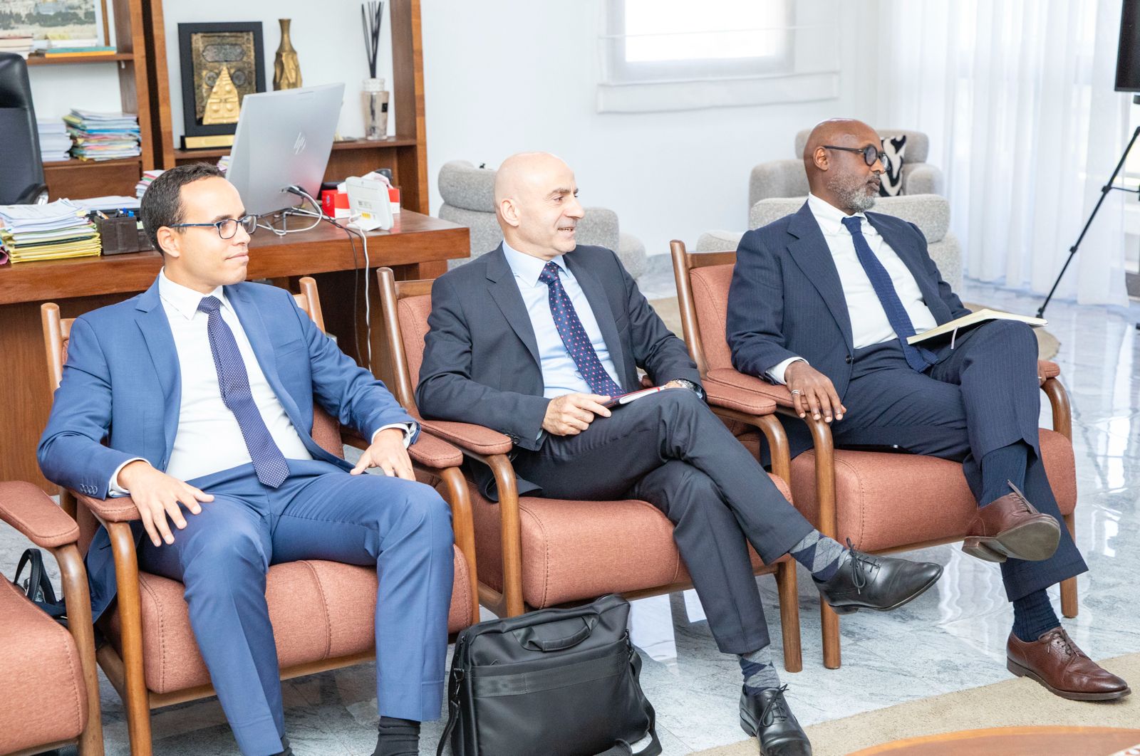 Rencontre entre le Ministre Abdourahmane Sarr